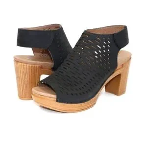 Dansko Shoes Dansko Danae Peeptoe Heeled Sandal Size 4 Poshmark